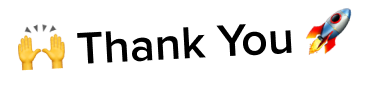 Thank you!